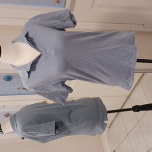4/$60 Blue Polo Shirt - Size Small